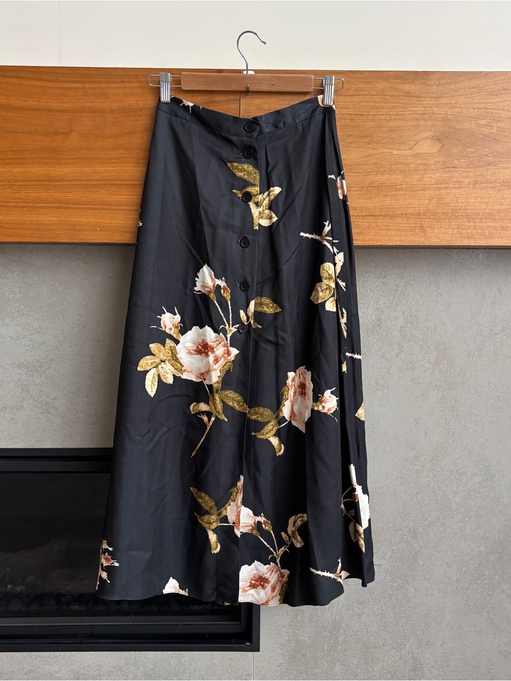Wilfred Floral Midi Skirt, Size 2